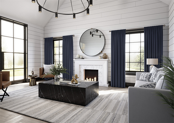 Devonshire, Denim - Made to Measure Curtains - Image 7